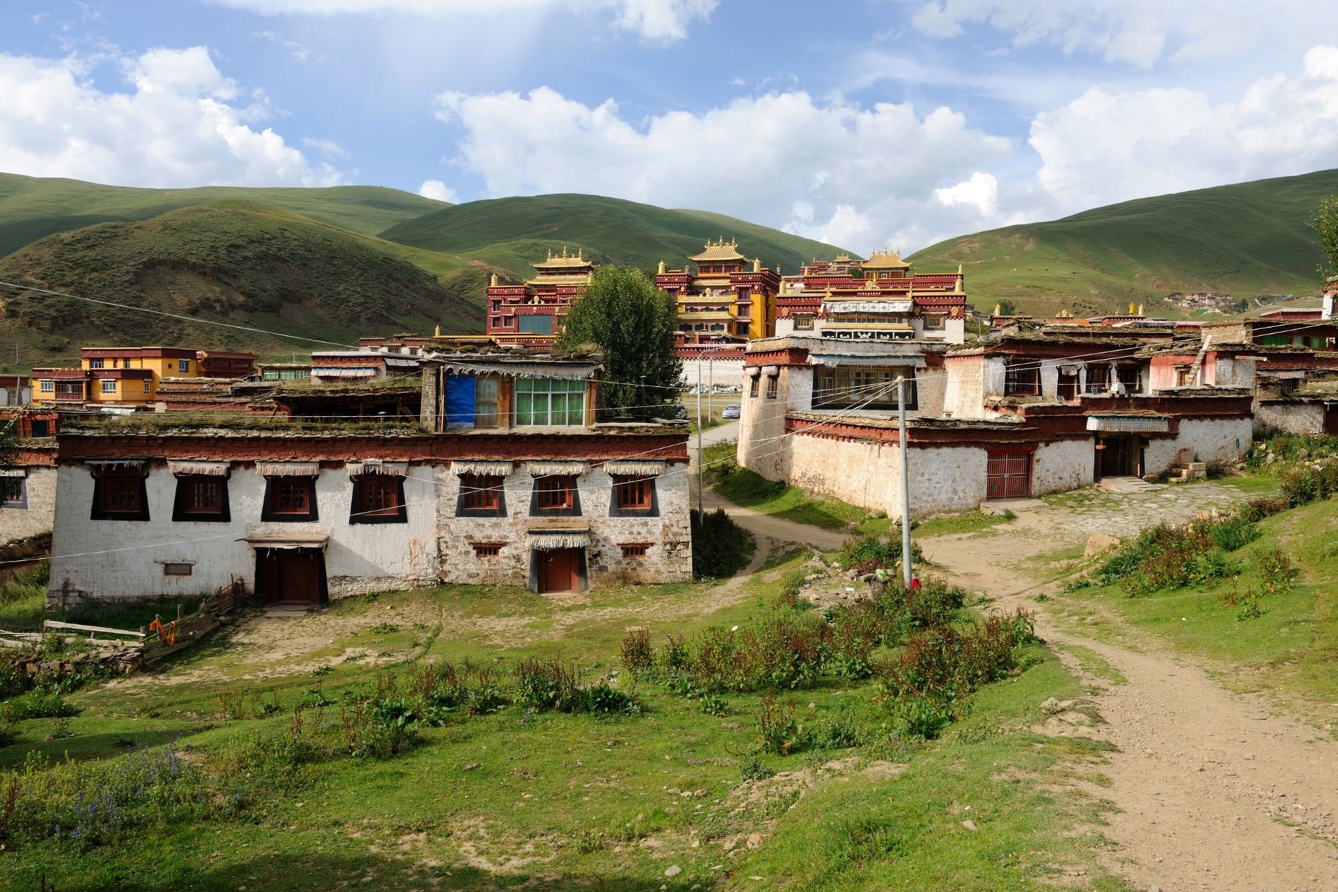 Litang in Sichuang Province China